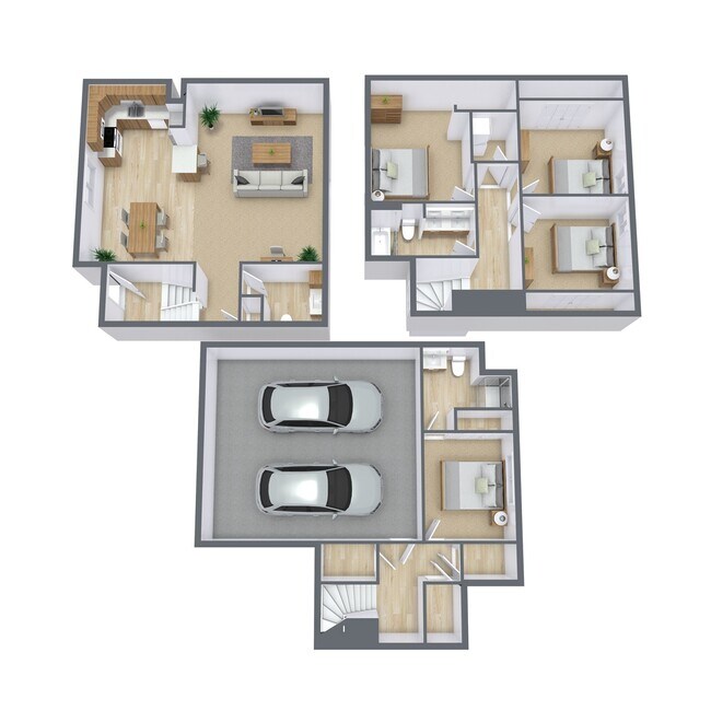 Floorplan - Townhomes at Mallard Creek