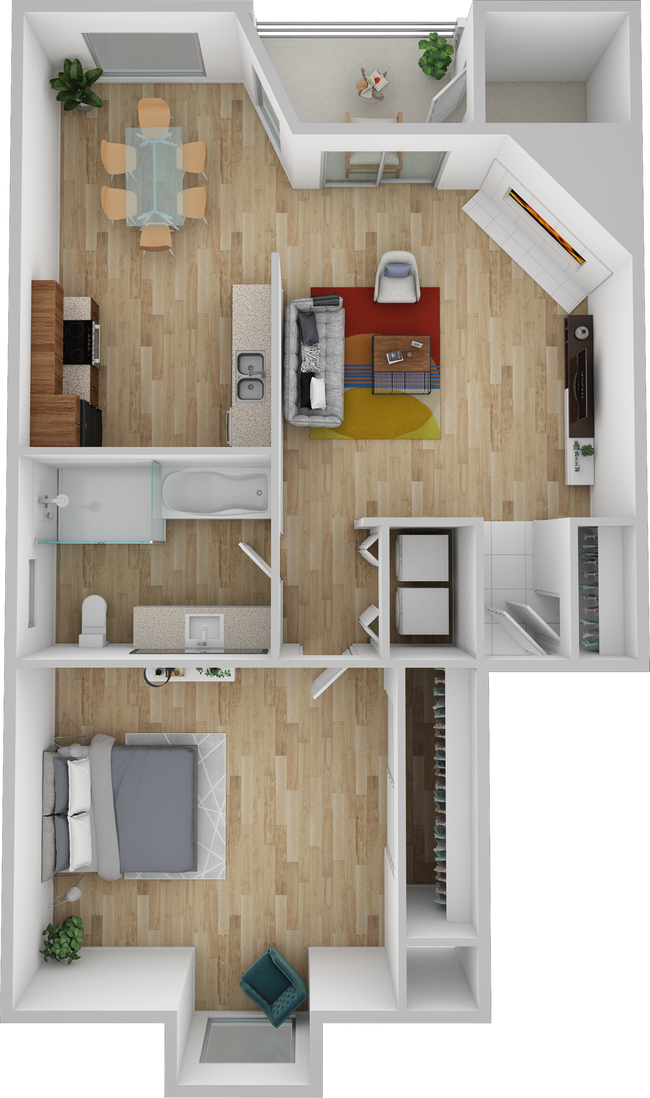 Floorplan - Baker Square