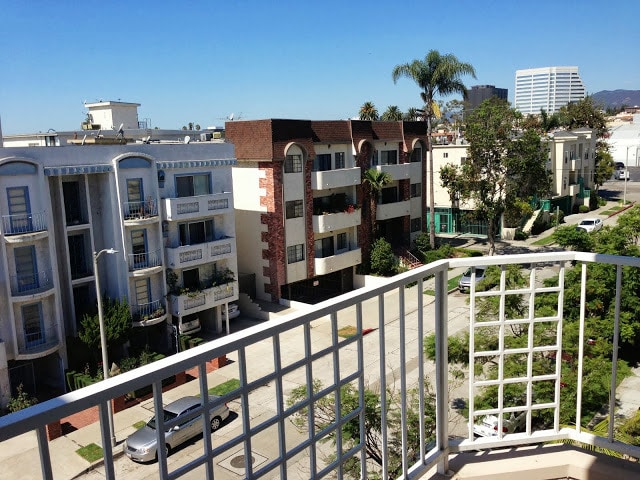 view from the balcony - 1534 Amherst Ave