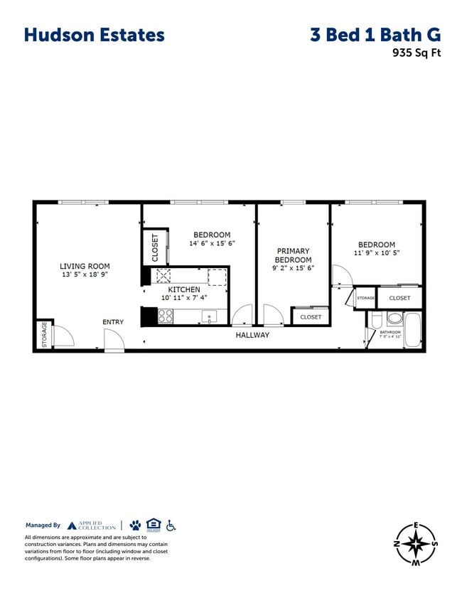 Floorplan - Hudson Estates