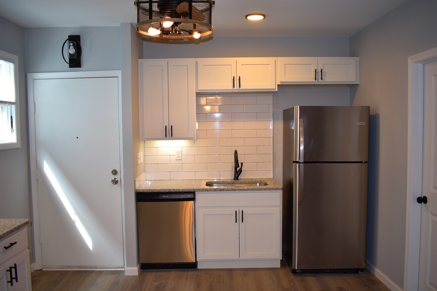 Kitchen with dishwasher - brand new appliances - 2416 West 10th Street