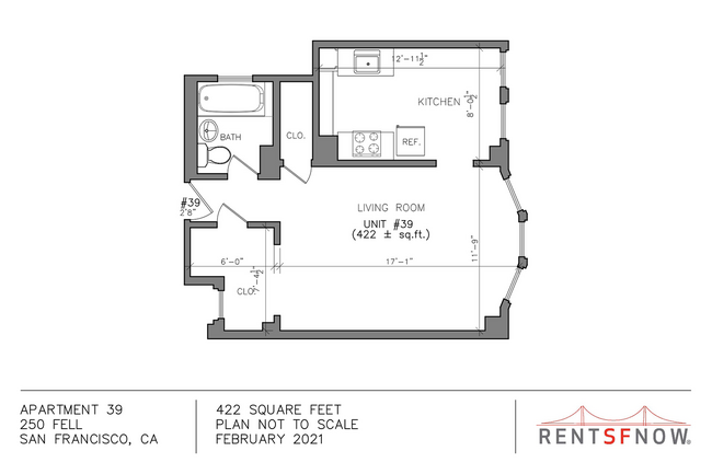 Floorplan - 250 Fell