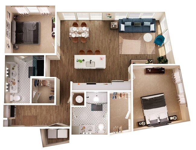 Floorplan - The Crown of Queen City