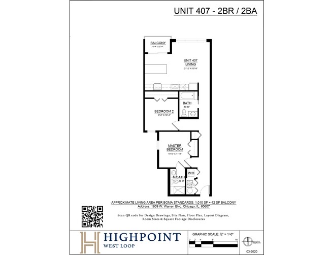 Floorplan - HIGHPOINT West Loop