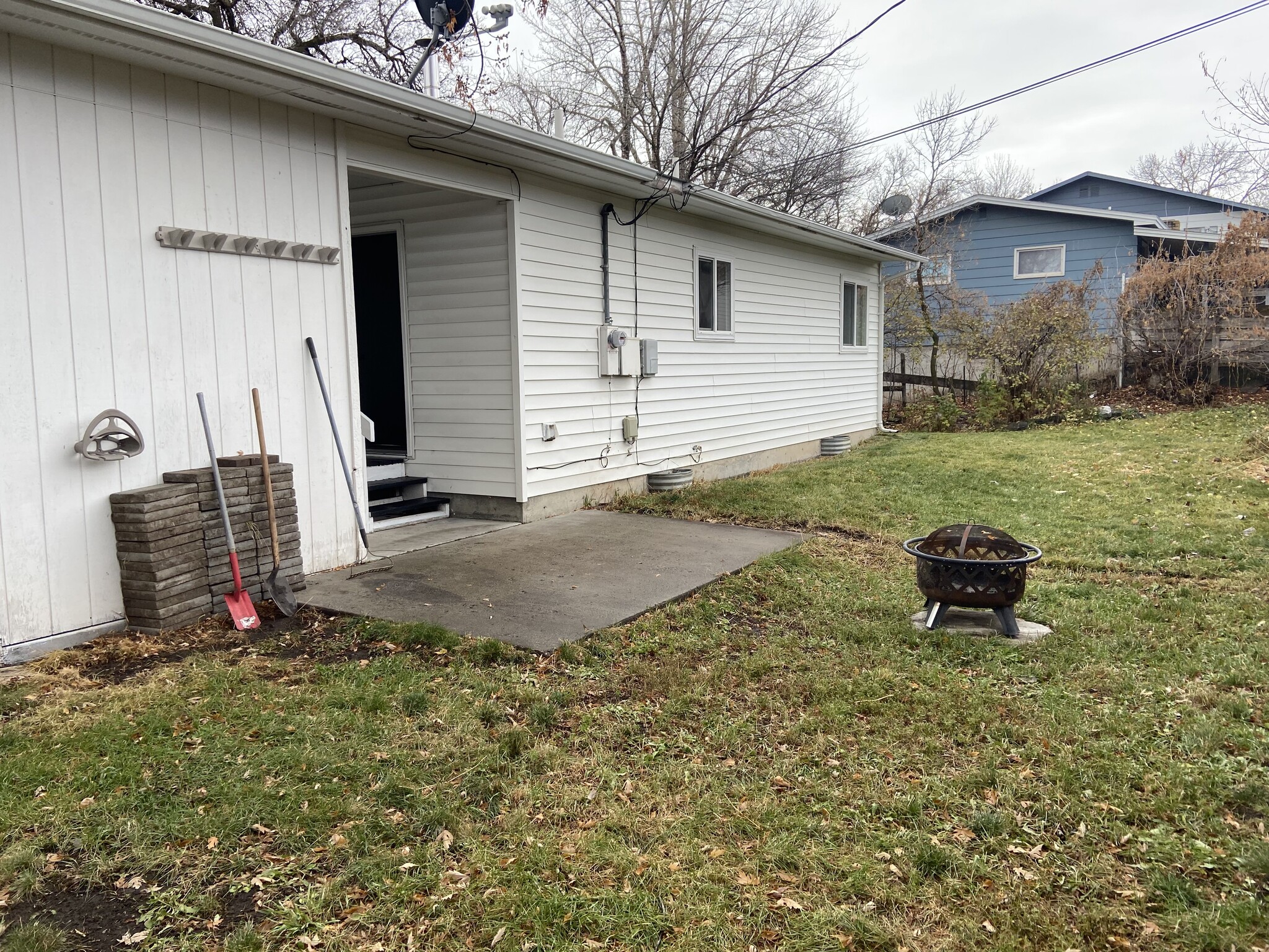 Back yard - 501 N Rouse Ave