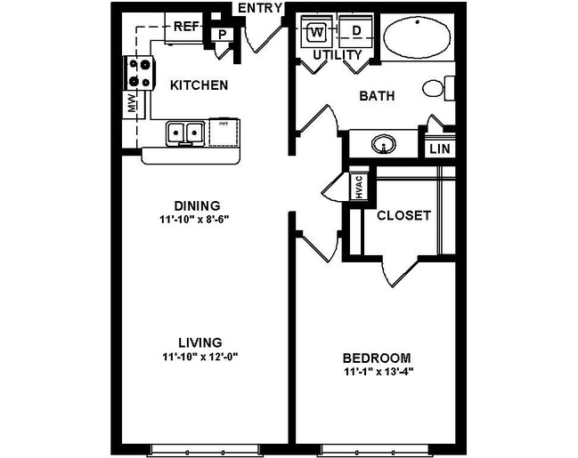 Floorplan - 2222 Smith Street