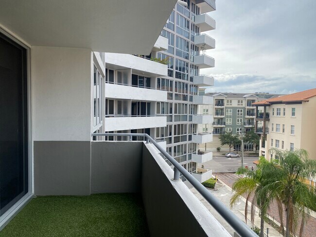 Balcony view looking west. - 470 3rd St S