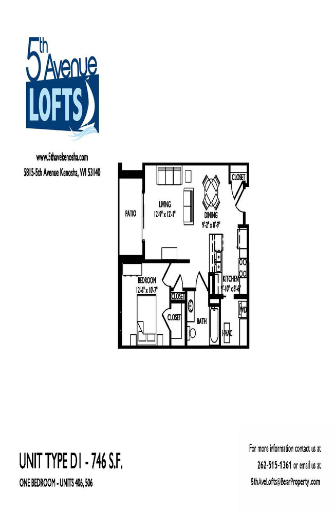 Floorplan - 5th Avenue Lofts