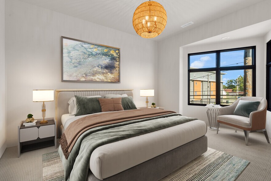 furnished template bed - 673 E 16th St