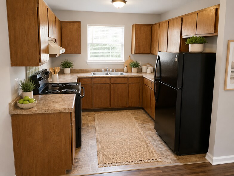 Kitchen (Virtually Staged) - 137 Angela Dr