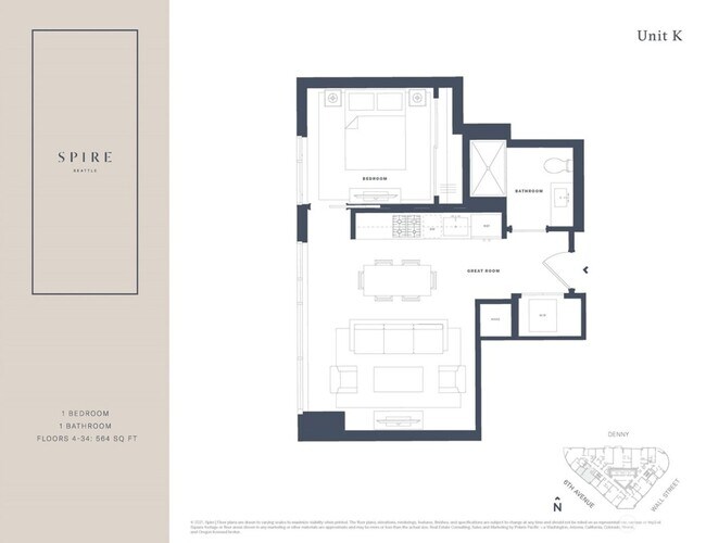 Building Photo - Modern Spire Condo with Space Needle Views in Belltown
