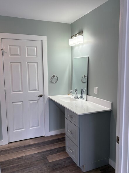 1st floor ADA accessible bathroom - 867 Upper Pleasant Valley Rd