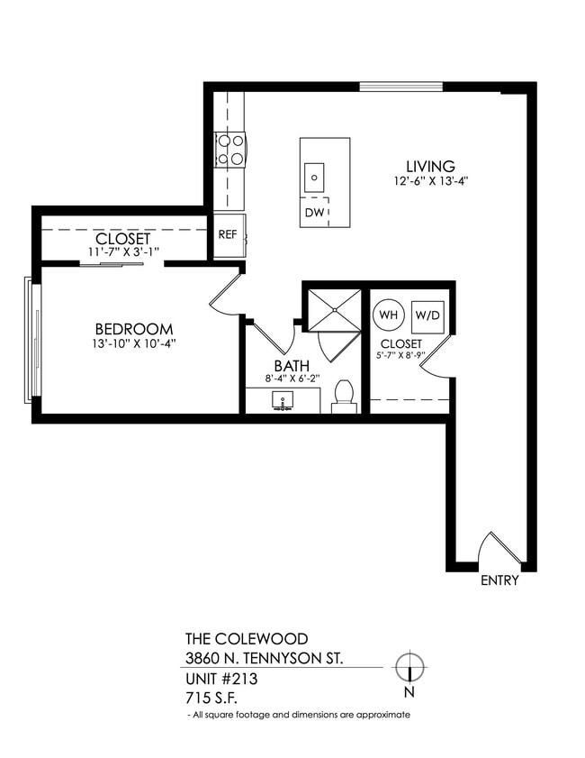 Floorplan - Colewood Apartments