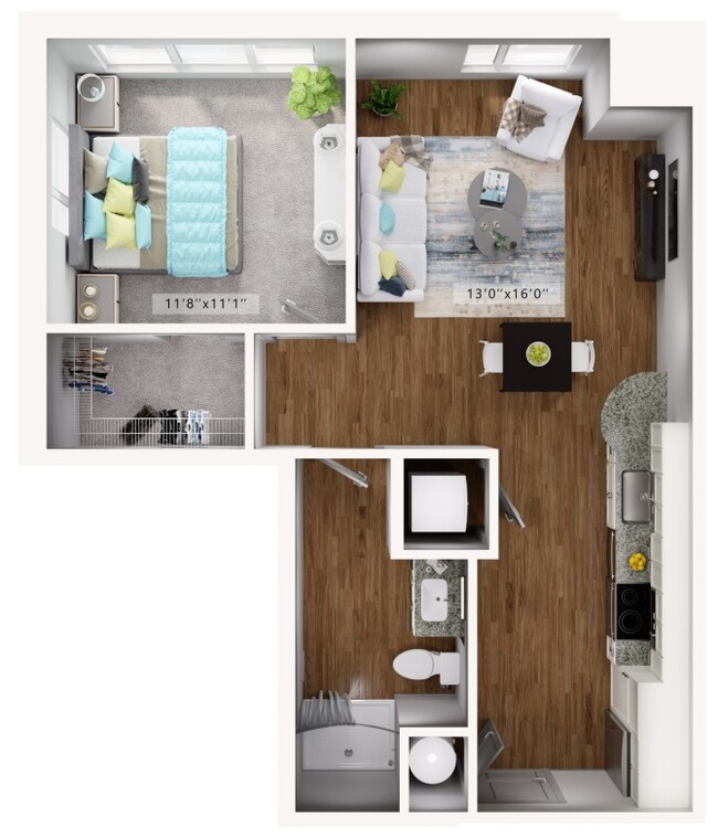 Floorplan - Ellipse Urban Apartments