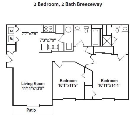 Floorplan - The Residences at Liberty Crossing