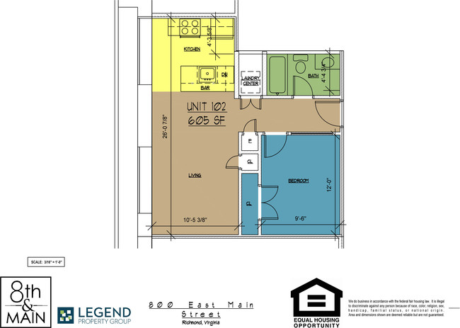 Floorplan - 8th and Main