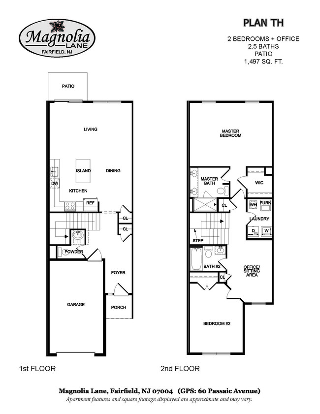 Floorplan - Magnolia Lane Luxury Apartments