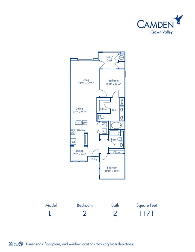 Floorplan - Camden Crown Valley