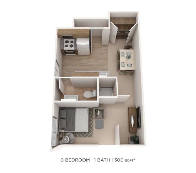 Floorplan - Brighton Gardens Apartment Homes