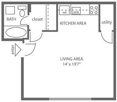 Floorplan - Stenton Apartments