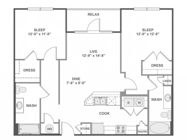 Floorplan - AMLI West Plano