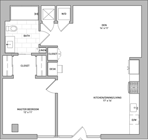 Floorplan - Domain Weho