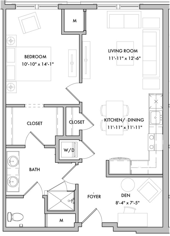 Floorplan - Melford Mansions