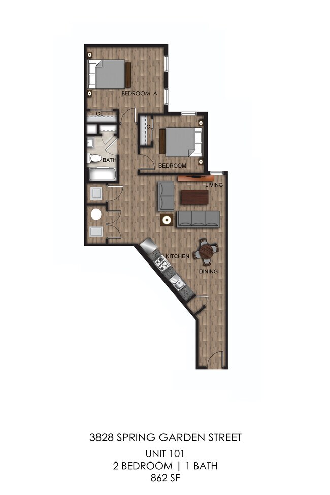 Floorplan - The Schuyler