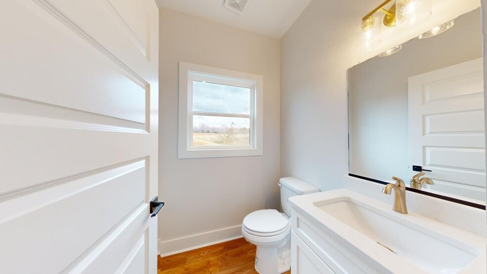 Half bathroom downstairs - 157 Allure Dr