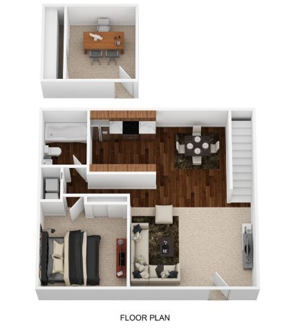 Floorplan - Oak Run Apartments
