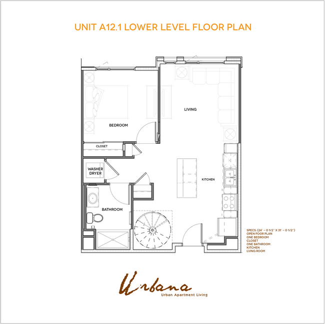 Interior Photo - Urbana Chula Vista Luxury Apartments