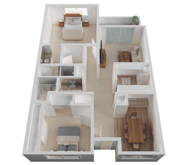 Floorplan - The Glens Apartments