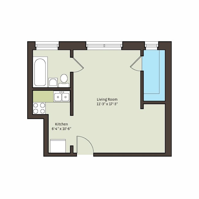 Floorplan - 5300-5308 S. Hyde Park Boulevard