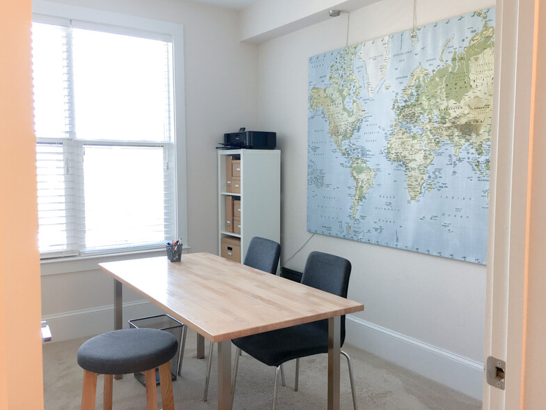 Second room set up as office; can convert into a bedroom - 700 Finsbury St.