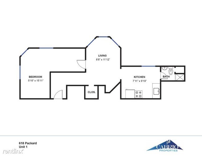 Building Photo - 1 br, 1 bath Apartment - 618 Packard #1 -