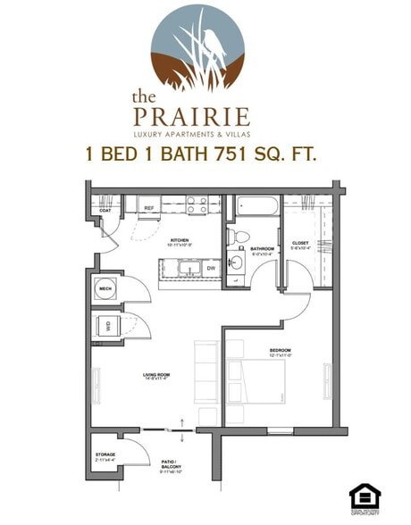 Interior Photo - The Prairie Luxury Apartments