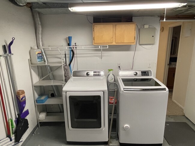 basement storage/laundry room - 300 Southridge Pl