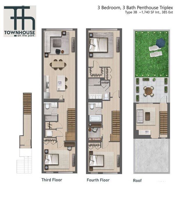Floorplan - Townhouse on the Park