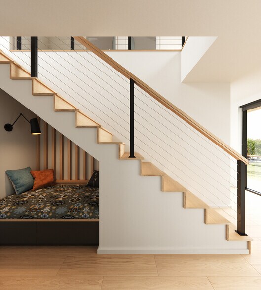 First Floor Reading Nook - 796 Stewart Ave