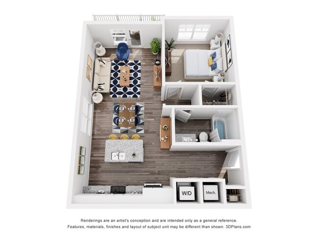 Floorplan - Waterleigh at Leland