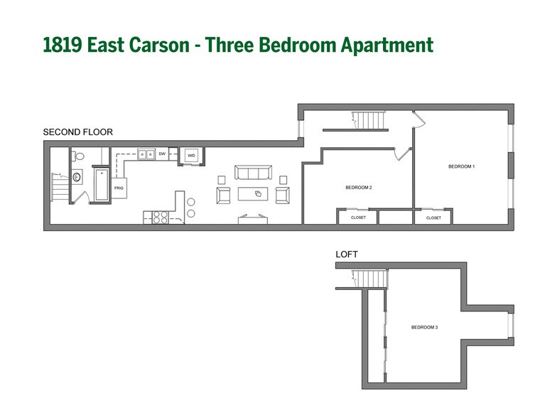 Floor Plan - 1819 E Carson St