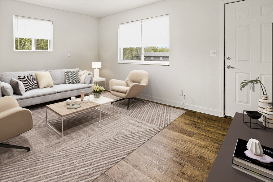 Living Room - Metro Apartments At Collinsville