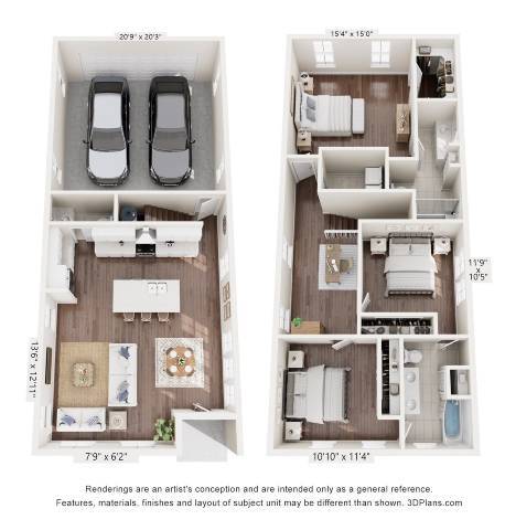 Floorplan - Porchlight East Hill