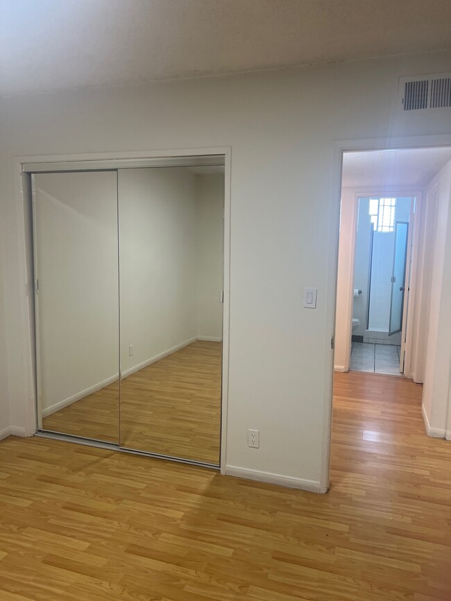 Mirrored closet doors - 1937 S Bedford St