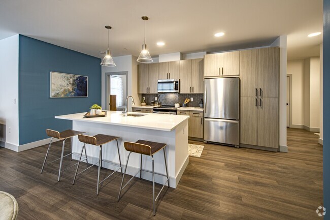 Open Kitchen - The Buckley Apartments