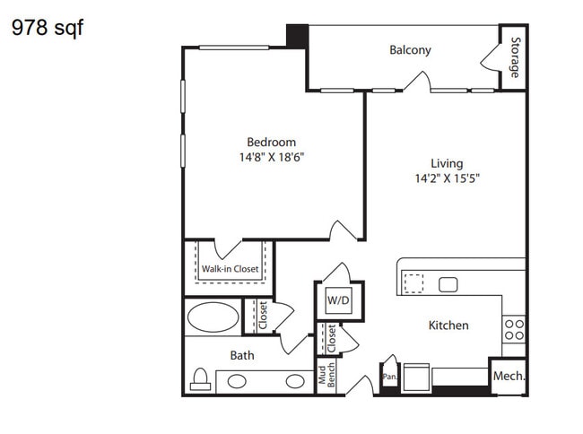 Floorplan - The Mitchell at Woodmill Creek