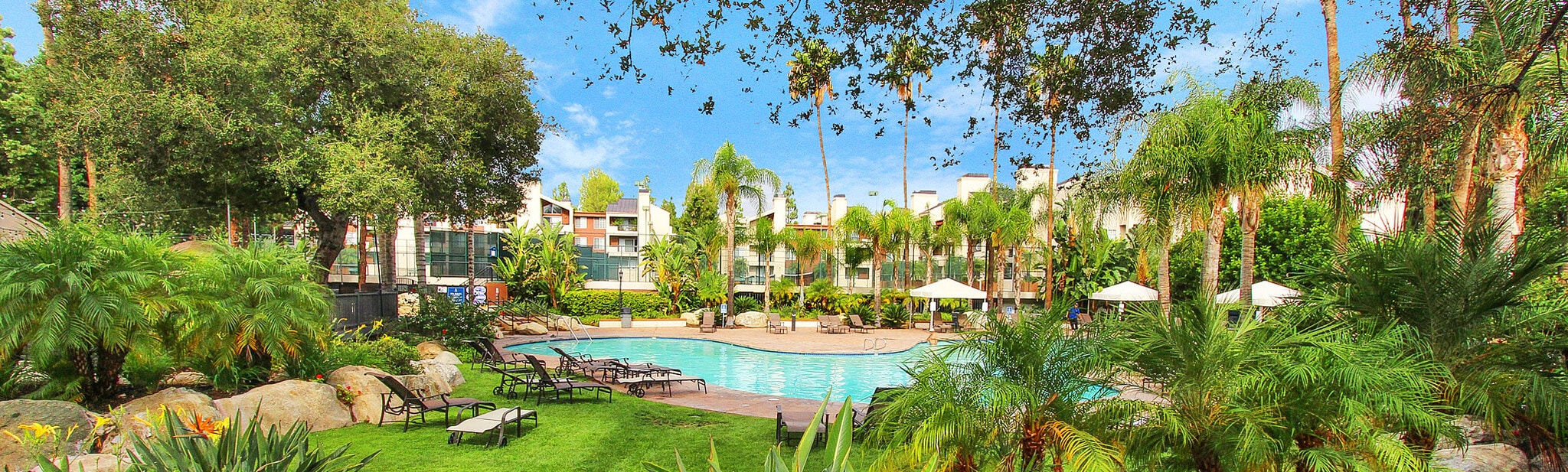 Main pool area - 5525 Canoga Ave