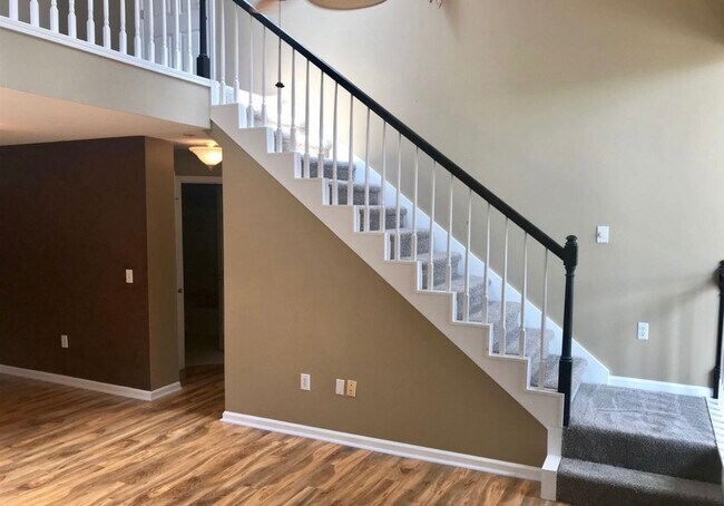 Stairs to the loft - 611 McGill Park Ave NE