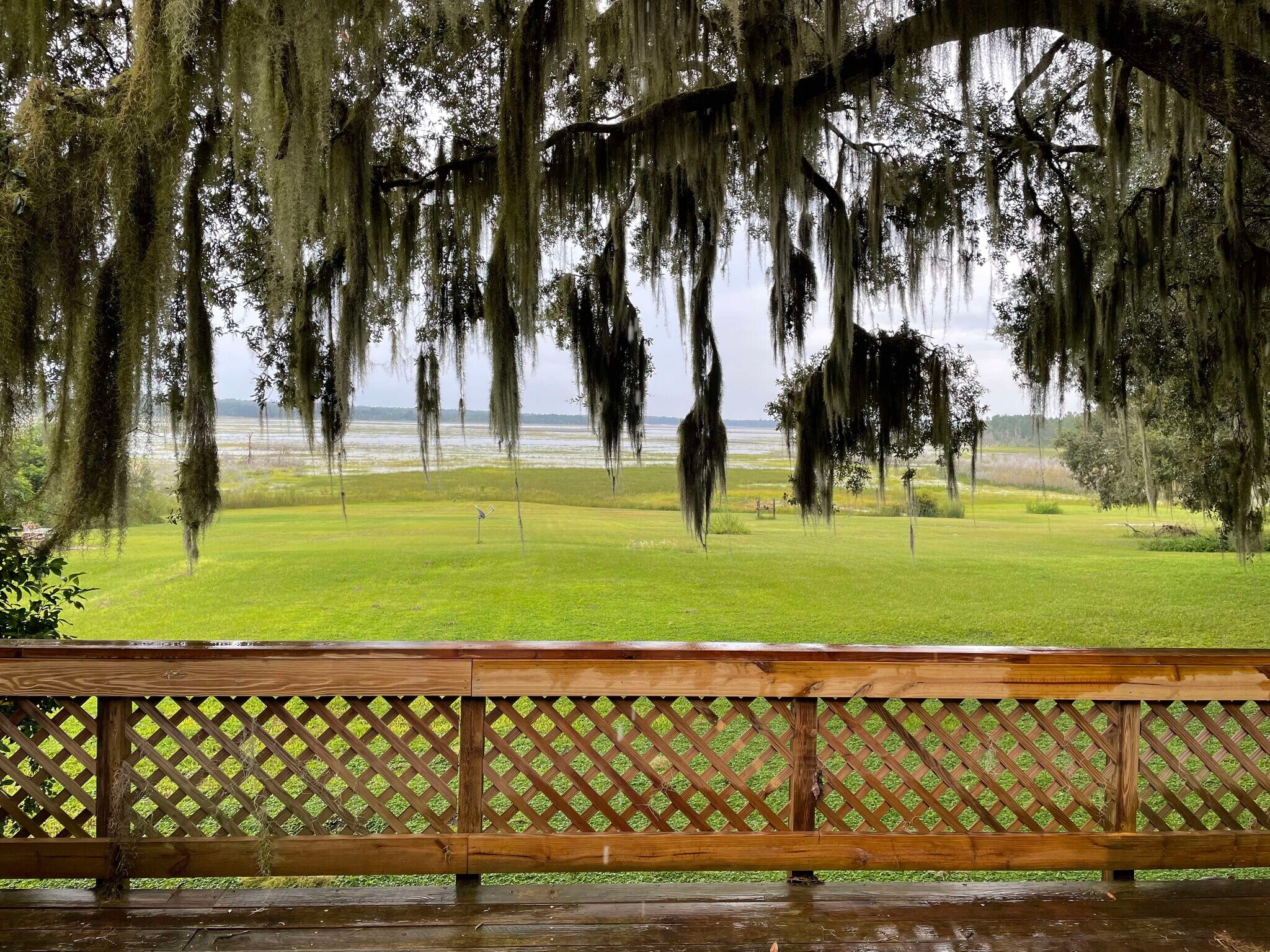View of Lake Geneva from back deck - 855 S Lawrence Blvd