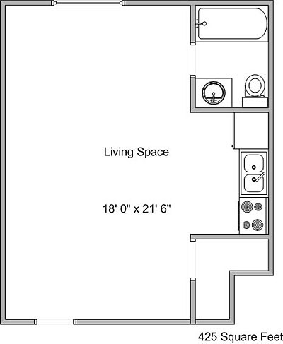Studio - Baker Lofts